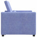 Sofa Pat Unilaterala Denim Albastru 90 x 165 x 87 cm țesătură - WALTI WALTI