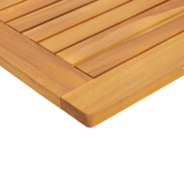Placă de masă Ulei Natural 80 x 40 x 2 cm Lemn Solid de Acacia WALTI