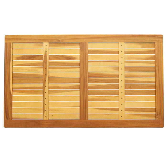 Placă de masă Ulei Natural 120 x 70 x 2 cm Lemn Solid de Acacia - WALTI WALTI