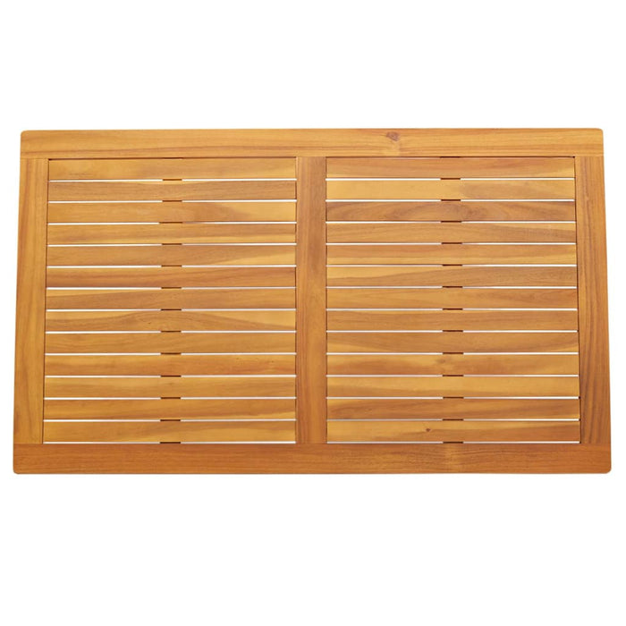 Placă de masă Ulei Natural 120 x 70 x 2 cm Lemn Solid de Acacia - WALTI WALTI
