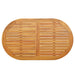 Placă de masă Ulei Natural 120 x 70 x 2 cm Lemn Solid de Acacia - WALTI WALTI