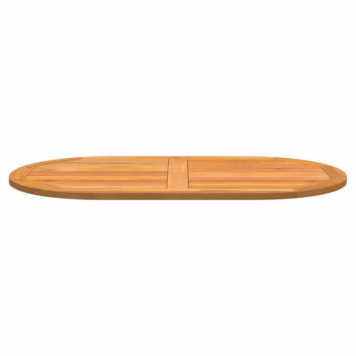 Placă de masă Ulei Natural 120 x 70 x 2 cm Lemn Solid de Acacia - WALTI WALTI