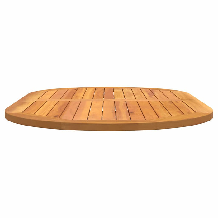 Placă de masă Ulei Natural 120 x 70 x 2 cm Lemn Solid de Acacia - WALTI WALTI