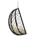 Scaun suspendat ou Alb crem 91,5 x 54,5 x 107 cm poliratan - WALTI WALTI