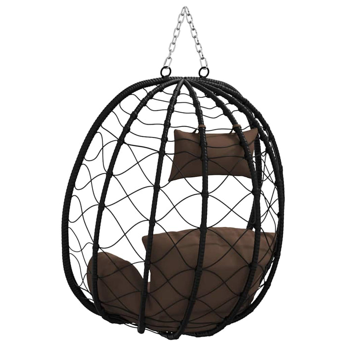 Scaun suspendat ou Manual Cafea 91,5 x 54,5 x 107 cm poliratan - WALTI WALTI