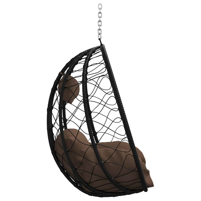Scaun suspendat ou Manual Cafea 91,5 x 54,5 x 107 cm poliratan - WALTI WALTI