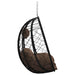 Scaun suspendat ou Manual Cafea 91,5 x 54,5 x 107 cm poliratan - WALTI WALTI