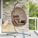 Scaun suspendat ou Manual Cafea 104 x 100 x 191 cm poliratan - WALTI WALTI