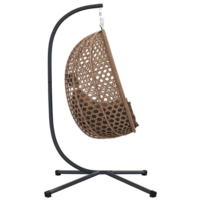 Scaun suspendat ou Manual Cafea 104 x 100 x 191 cm poliratan - WALTI WALTI