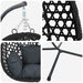 Scaun suspendat ou Manual Antracit și negru 104 x 100 x 191 cm - WALTI WALTI