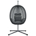 Scaun suspendat ou Manual Antracit și negru 104 x 100 x 191 cm - WALTI WALTI