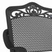 Scaun pentru Grădină 2 pcs Negru 55 x 56.5 x 91cm Aluminiu - WALTI WALTI