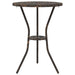 Set Bistro de Grădină 3 pcs Bronz Aluminiu - WALTI WALTI