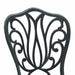Set Bistro de Grădină 3 pcs Verde Aluminiu - WALTI WALTI