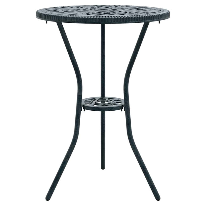 Set Bistro de Grădină 3 pcs Verde Aluminiu - WALTI WALTI