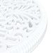 Set Bistro de Grădină 3 pcs Alb Aluminiu - WALTI WALTI