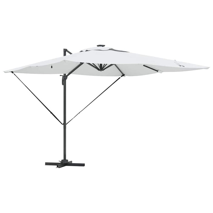 Umbrelă de soare Nisipiu 286 x 285 x 270 cm Aluminiu - WALTI WALTI