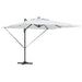 Umbrelă de soare Nisipiu 286 x 285 x 270 cm Aluminiu - WALTI WALTI