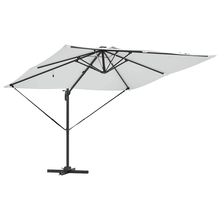 Umbrelă de soare Nisipiu 286 x 285 x 270 cm Aluminiu - WALTI WALTI