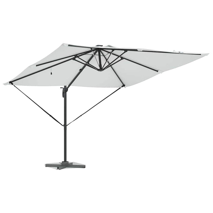 Umbrelă de soare Nisipiu 286 x 285 x 270 cm Aluminiu - WALTI WALTI