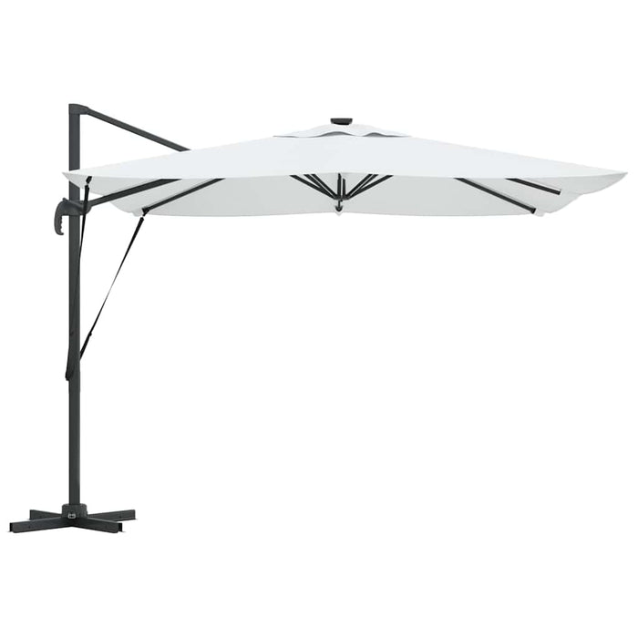 Umbrelă de soare Nisipiu 286 x 285 x 270 cm Aluminiu - WALTI WALTI