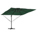 Umbrelă de soare Verde 286 x 285 x 270 cm Aluminiu - WALTI WALTI