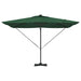 Umbrelă de soare Verde 286 x 285 x 270 cm Aluminiu - WALTI WALTI