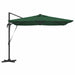 Umbrelă de soare Verde 286 x 285 x 270 cm Aluminiu - WALTI WALTI