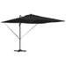 Umbrelă de soare Negru 286 x 285 x 270 cm Aluminiu - WALTI WALTI