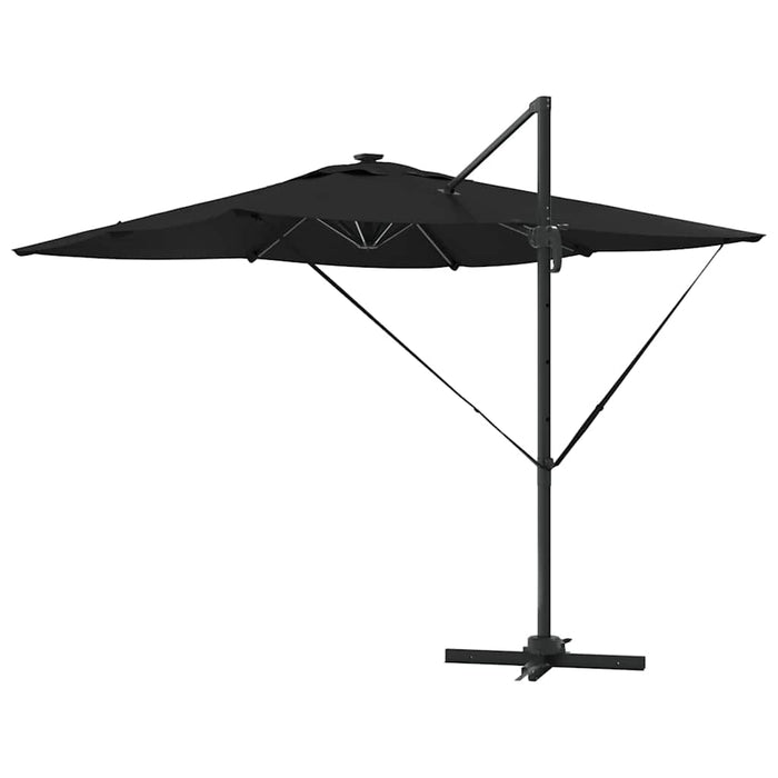 Umbrelă de soare Negru 286 x 285 x 270 cm Aluminiu - WALTI WALTI