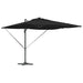 Umbrelă de soare Negru 286 x 285 x 270 cm Aluminiu - WALTI WALTI