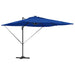 Umbrelă de soare albastru azur 286 x 285 x 270 cm Aluminiu - WALTI WALTI