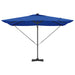 Umbrelă de soare albastru azur 286 x 285 x 270 cm Aluminiu - WALTI WALTI