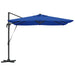 Umbrelă de soare albastru azur 286 x 285 x 270 cm Aluminiu - WALTI WALTI