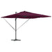 Umbrelă de soare Roșu bordo 286 x 285 x 270 cm Aluminiu - WALTI WALTI