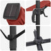 Umbrelă de soare Manual cu blocare Terracota 352 x 251 x 265 cm - WALTI WALTI
