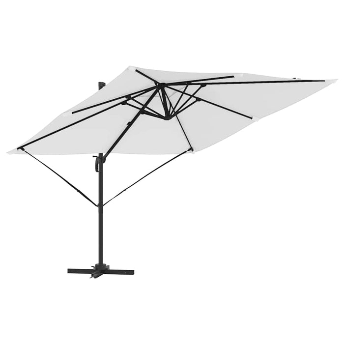 Parasol Roma Bej 286 x 285 x 265 cm Poliester, Aluminiu - WALTI WALTI