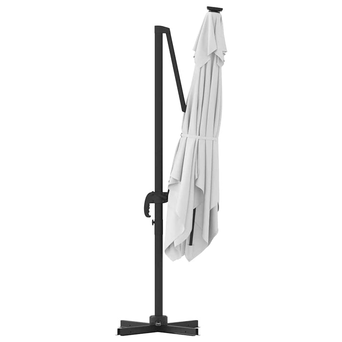 Parasol Roma Bej 286 x 285 x 265 cm Poliester, Aluminiu - WALTI WALTI