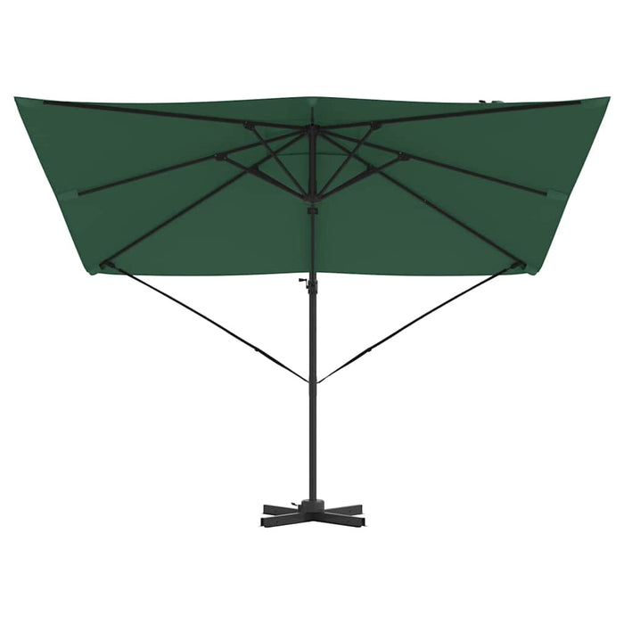 Parasol Roma Verde 286 x 285 x 265 cm Poliester, Aluminiu - WALTI WALTI