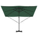 Parasol Roma Verde 286 x 285 x 265 cm Poliester, Aluminiu - WALTI WALTI