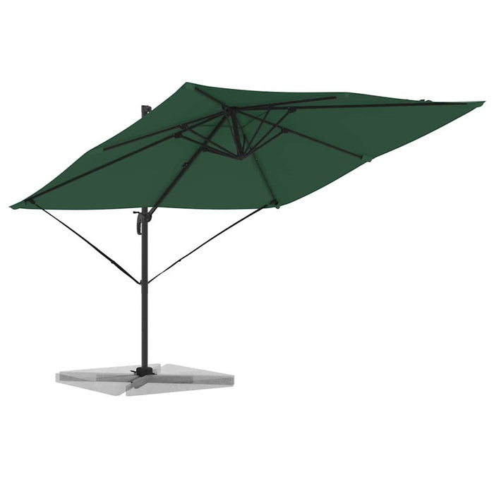 Parasol Roma Verde 286 x 285 x 265 cm Poliester, Aluminiu - WALTI WALTI