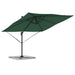 Parasol Roma Verde 286 x 285 x 265 cm Poliester, Aluminiu - WALTI WALTI