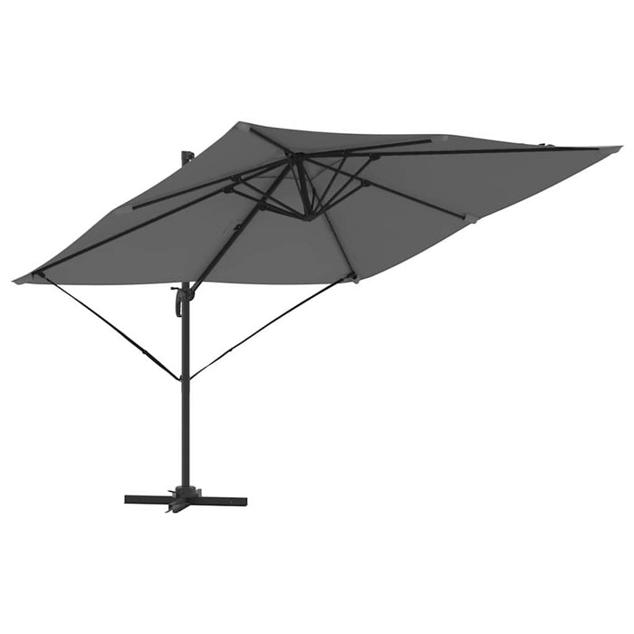 Parasol Roma Antracit 286 x 285 x 265 cm Poliester, Aluminiu - WALTI WALTI