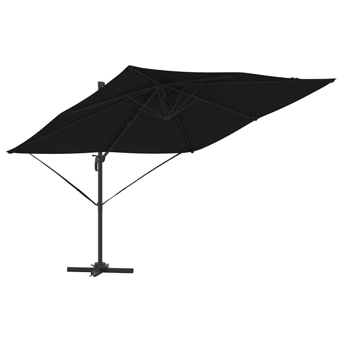 Parasol Roma Negru 286 x 285 x 265 cm Poliester, Aluminiu - WALTI WALTI