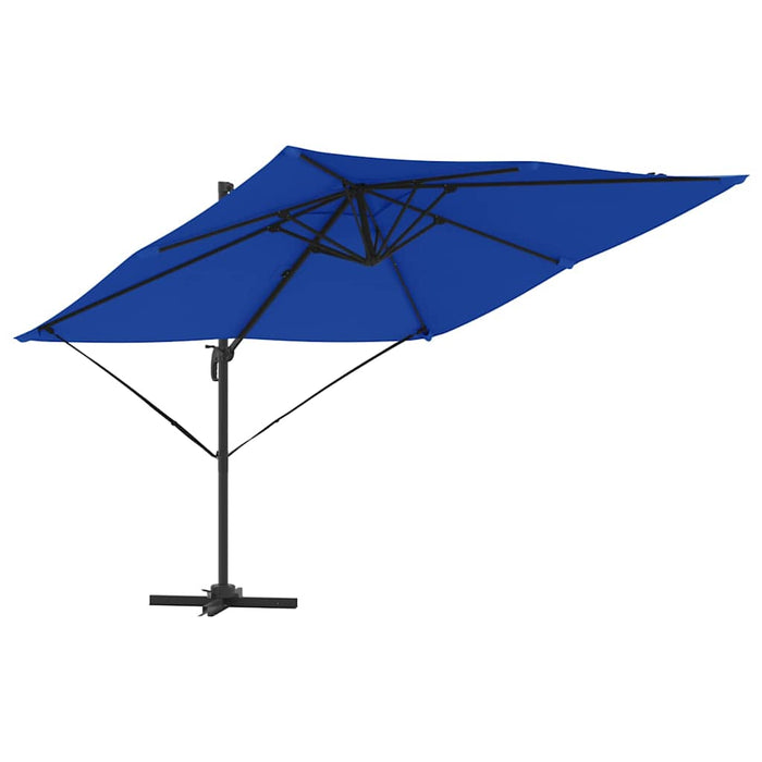 Parasol Roma albastru 286 x 285 x 265 cm Poliester, Aluminiu - WALTI WALTI