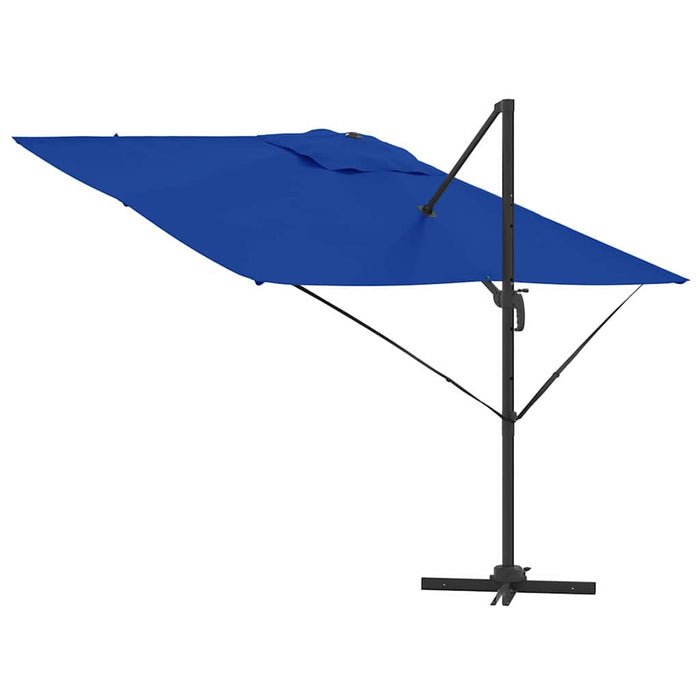 Parasol Roma albastru 286 x 285 x 265 cm Poliester, Aluminiu - WALTI WALTI