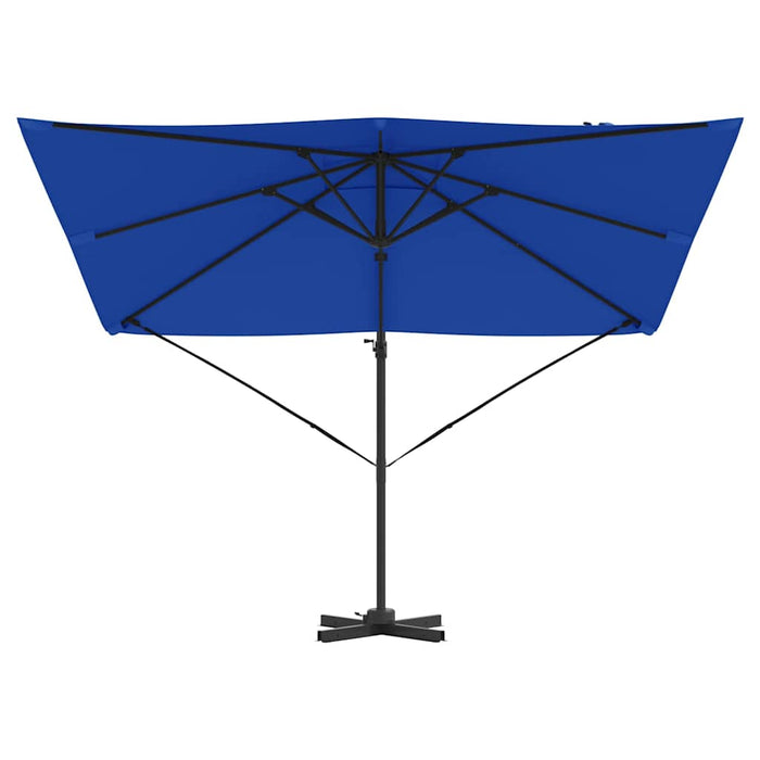 Parasol Roma albastru 286 x 285 x 265 cm Poliester, Aluminiu - WALTI WALTI