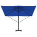 Parasol Roma albastru 286 x 285 x 265 cm Poliester, Aluminiu - WALTI WALTI