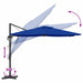 Parasol Roma albastru 286 x 285 x 265 cm Poliester, Aluminiu - WALTI WALTI