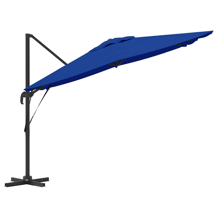 Parasol Roma albastru 286 x 285 x 265 cm Poliester, Aluminiu - WALTI WALTI